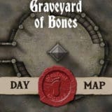 Graveyard of Bones 30x20 DnD Battlemap