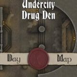 Undercity Drug Den 30×20 Battlemap