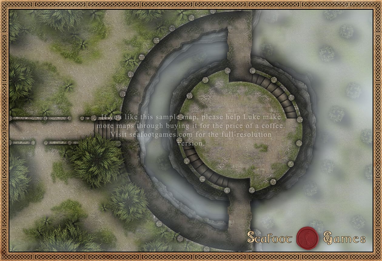 Zeborik’s Pillar 30x20 Battlemap - Image 2