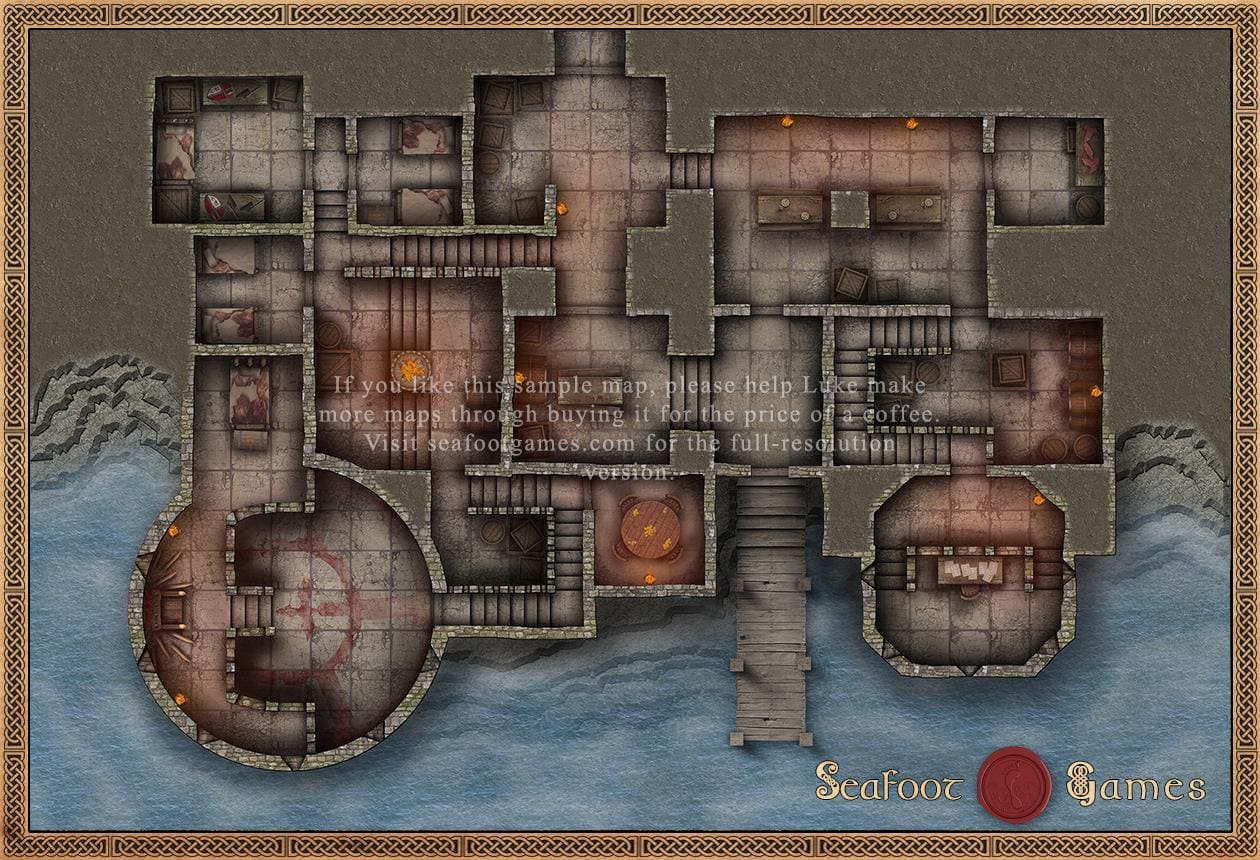 Black Steppes Adventurer's Guide DnD Battlemap Bundle - Image 8