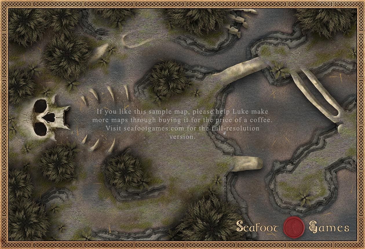 Black Steppes Adventurer's Guide DnD Battlemap Bundle - Image 6
