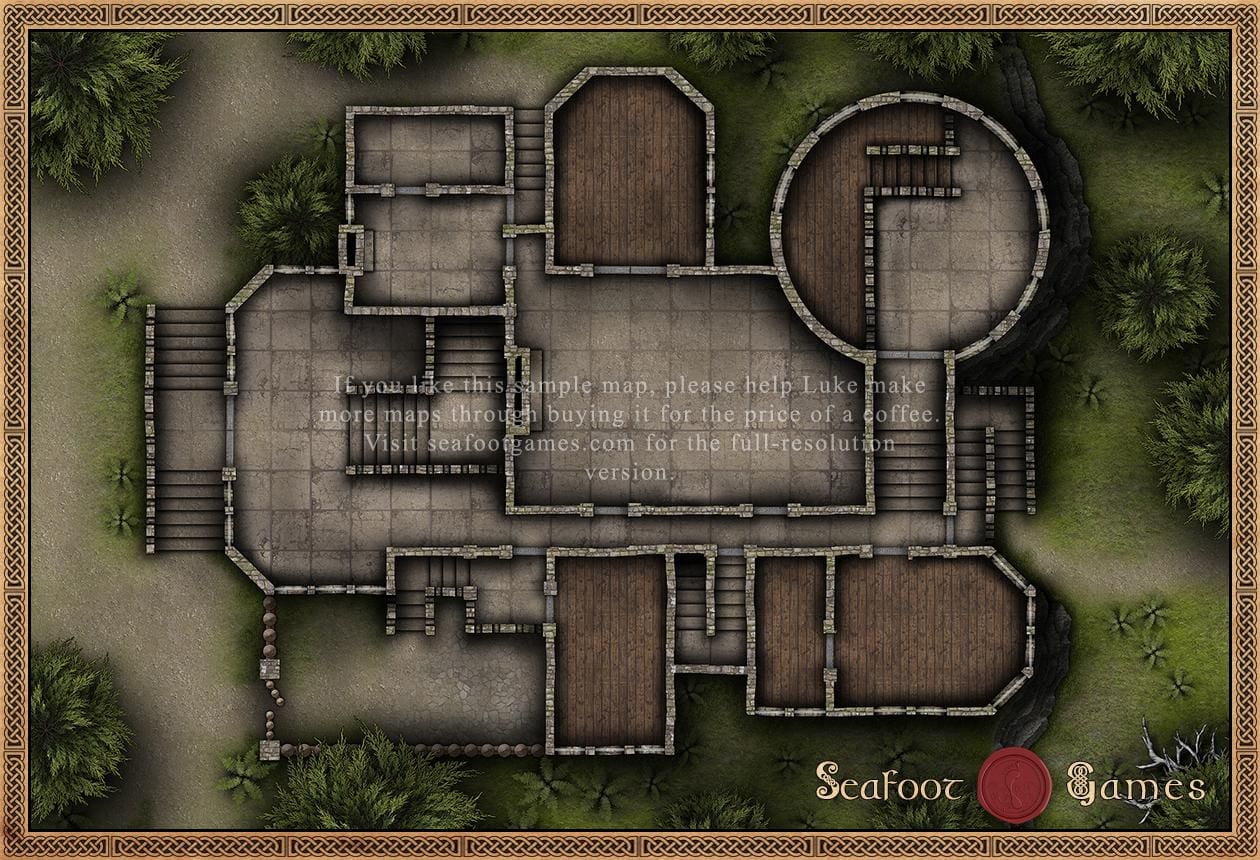 Horrible Halloween - 41 DnD Battlemaps for Scary Sessions - Image 9