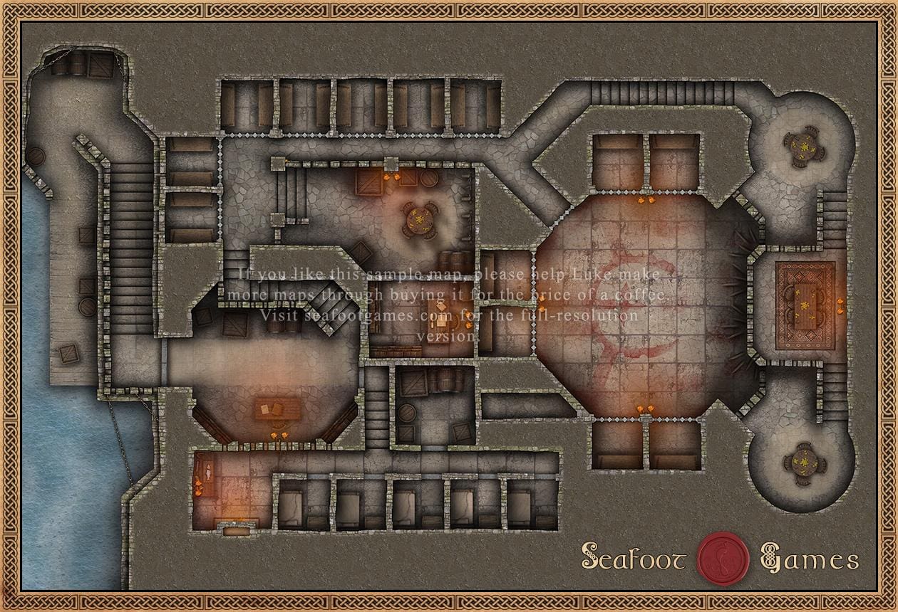 Seven Seas DnD Battlemap Bundle - 49 Maps for Sailing Sessions - Image 30