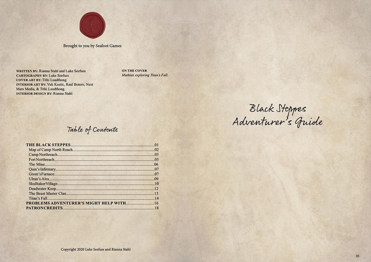 Black Steppes Adventurer's Guide DnD Battlemap Bundle - Image 2