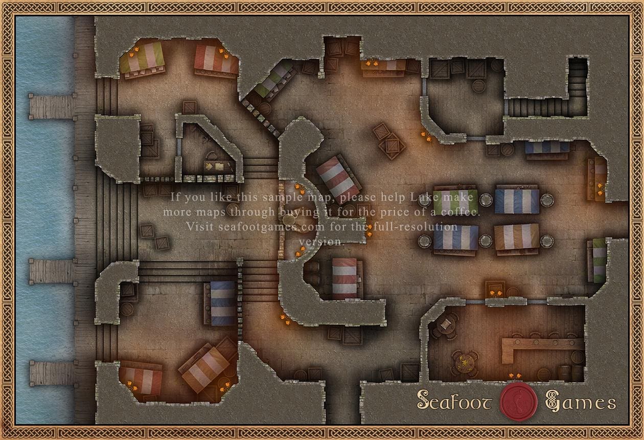 Seven Seas DnD Battlemap Bundle - 49 Maps for Sailing Sessions - Image 34