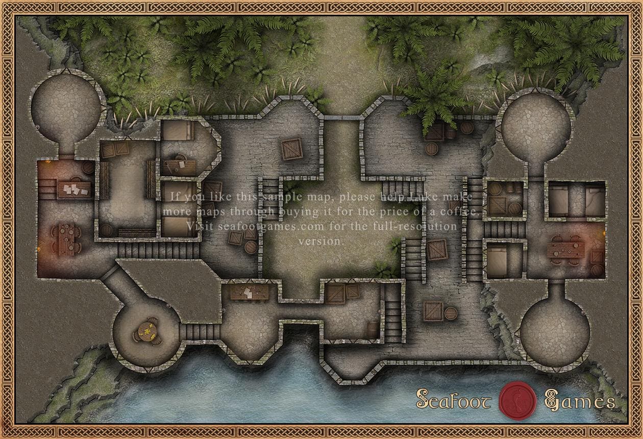 Seven Seas DnD Battlemap Bundle - 49 Maps for Sailing Sessions - Image 35