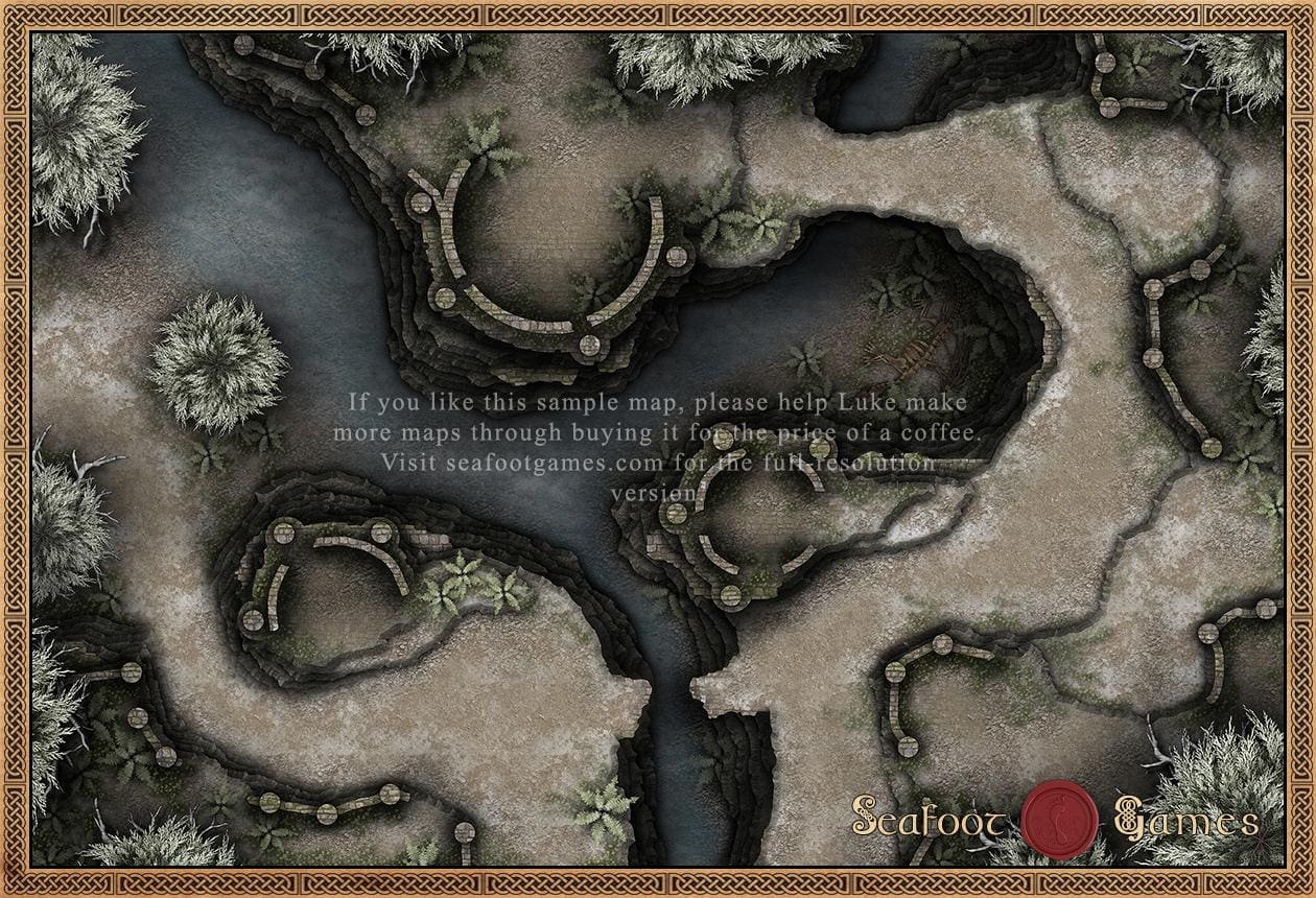 Quarantine Battlemap Bundle - 520+ Fantasy D&D Maps for $39