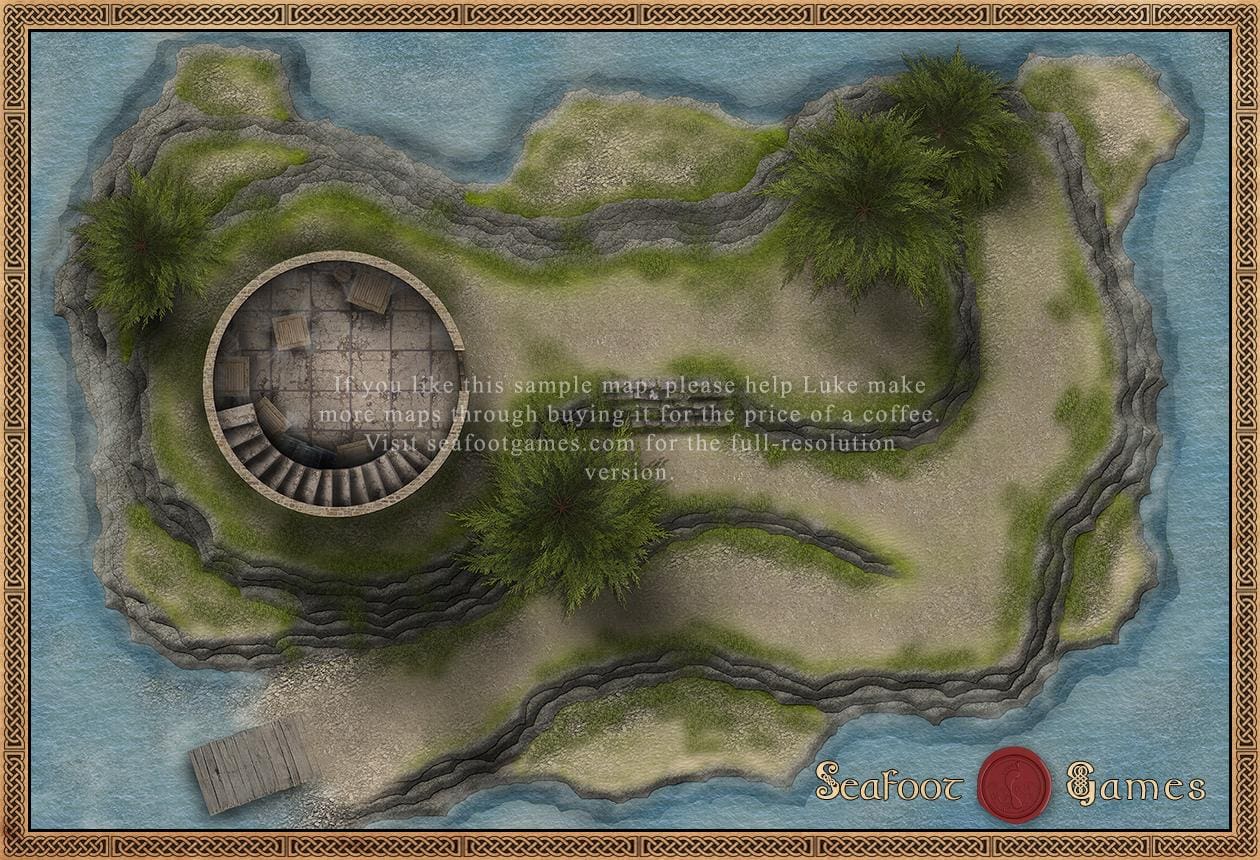 Horrible Halloween - 41 DnD Battlemaps for Scary Sessions - Image 36