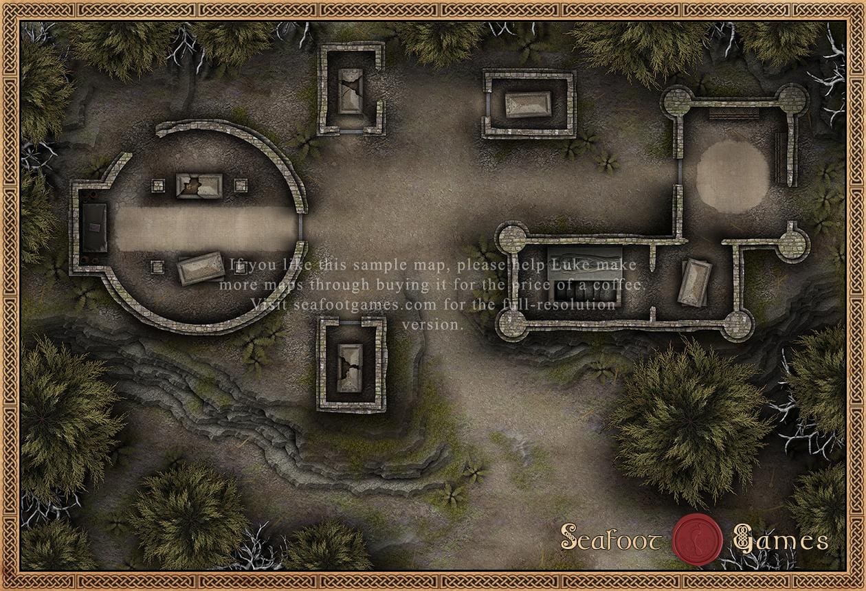 Horrible Halloween - 41 DnD Battlemaps for Scary Sessions - Image 41