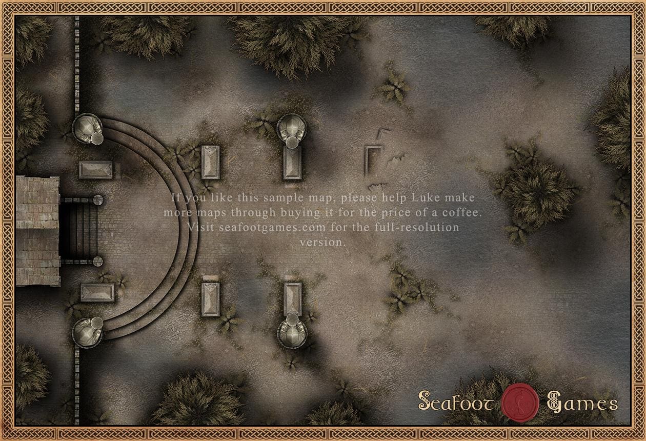 Horrible Halloween - 41 DnD Battlemaps for Scary Sessions - Image 44