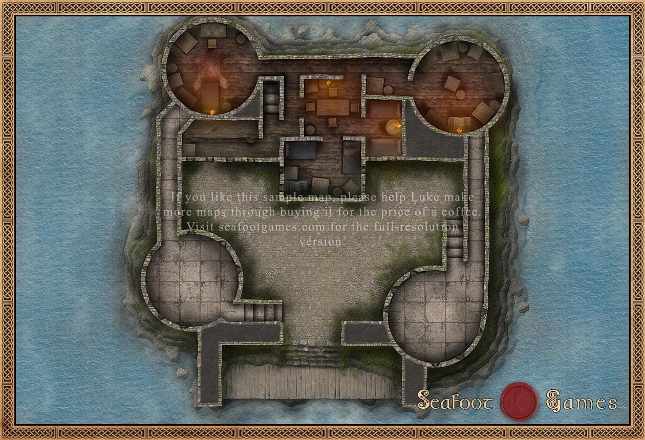 Seven Seas DnD Battlemap Bundle - 49 Maps for Sailing Sessions - Image 44