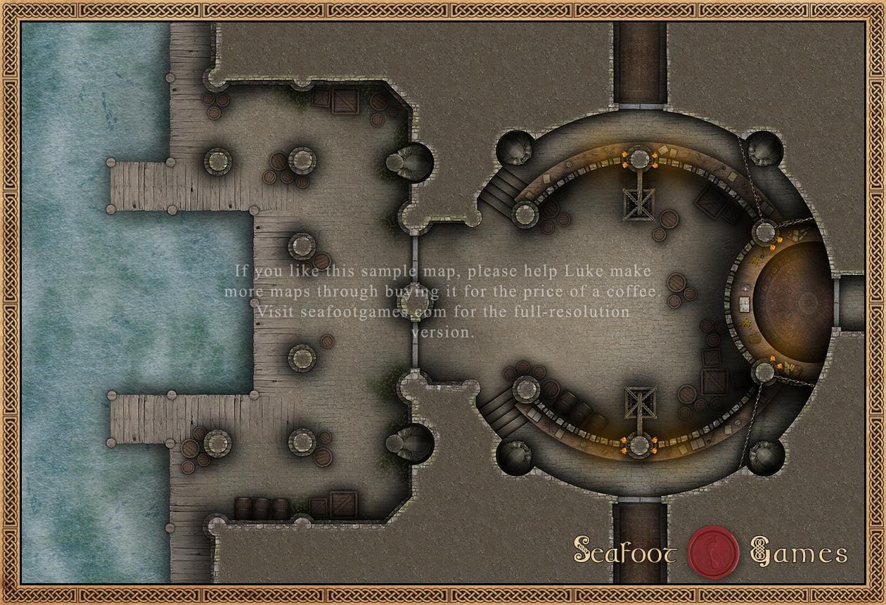 Seven Seas DnD Battlemap Bundle - 49 Maps for Sailing Sessions - Image 3