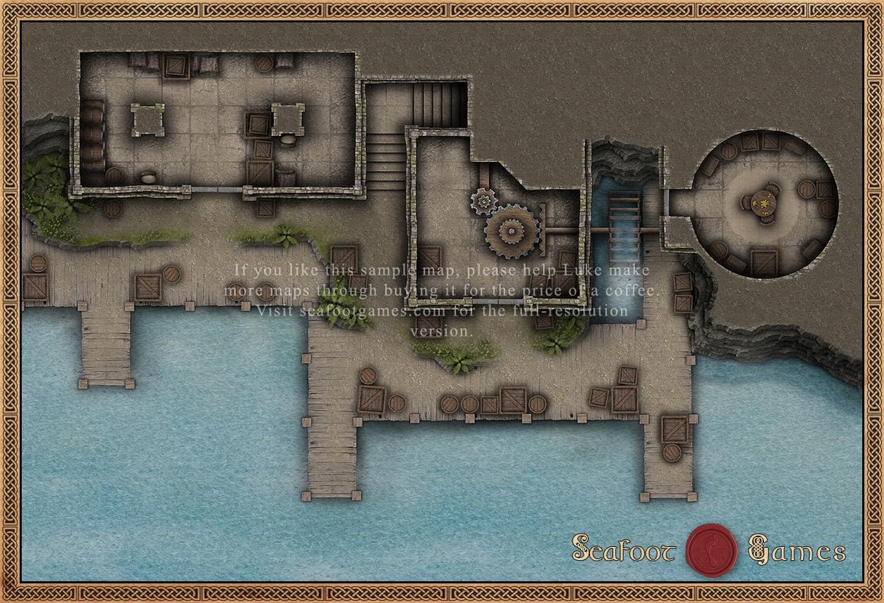 Seven Seas DnD Battlemap Bundle - 49 Maps for Sailing Sessions - Image 60