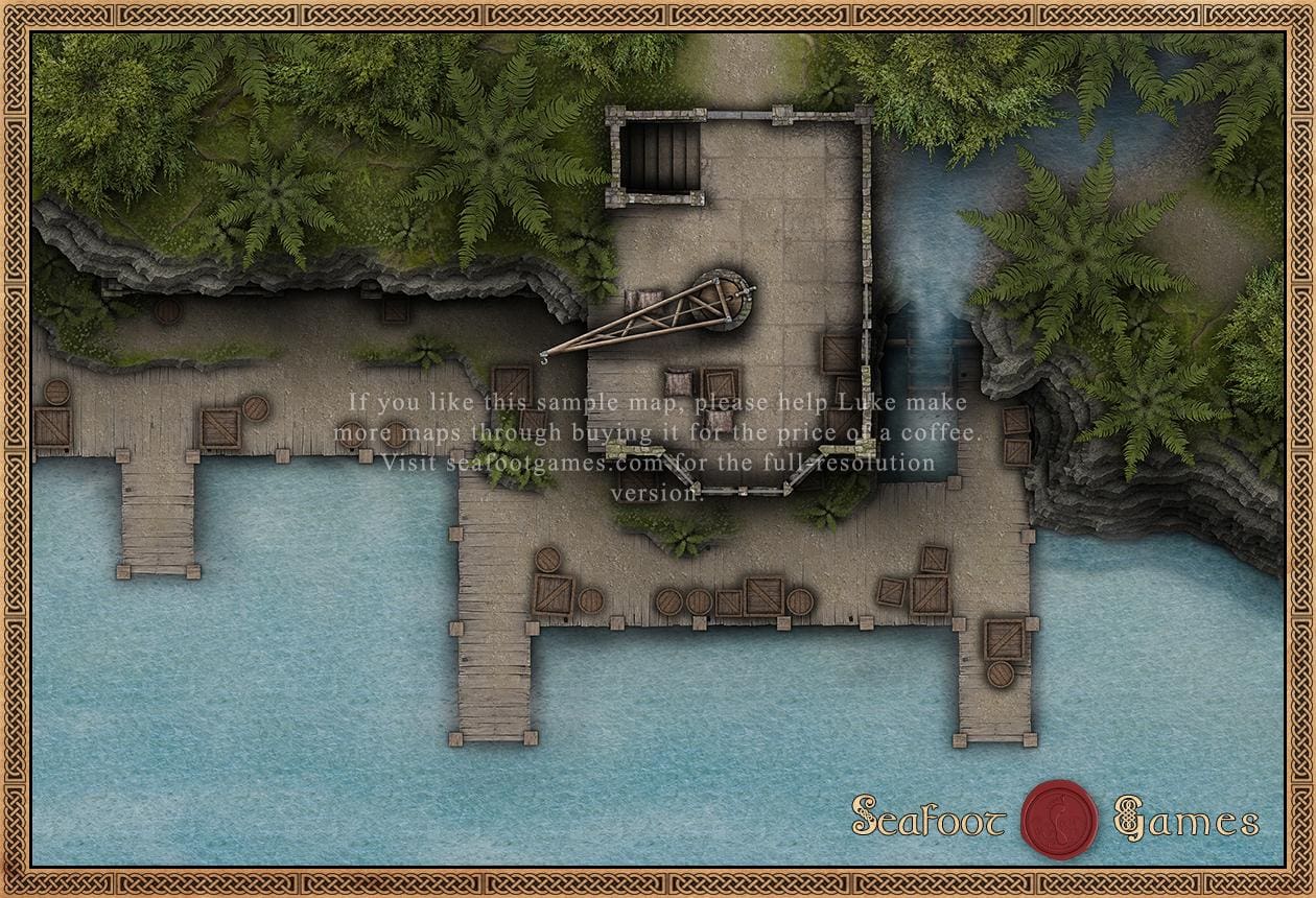 Seven Seas DnD Battlemap Bundle - 49 Maps for Sailing Sessions - Image 61