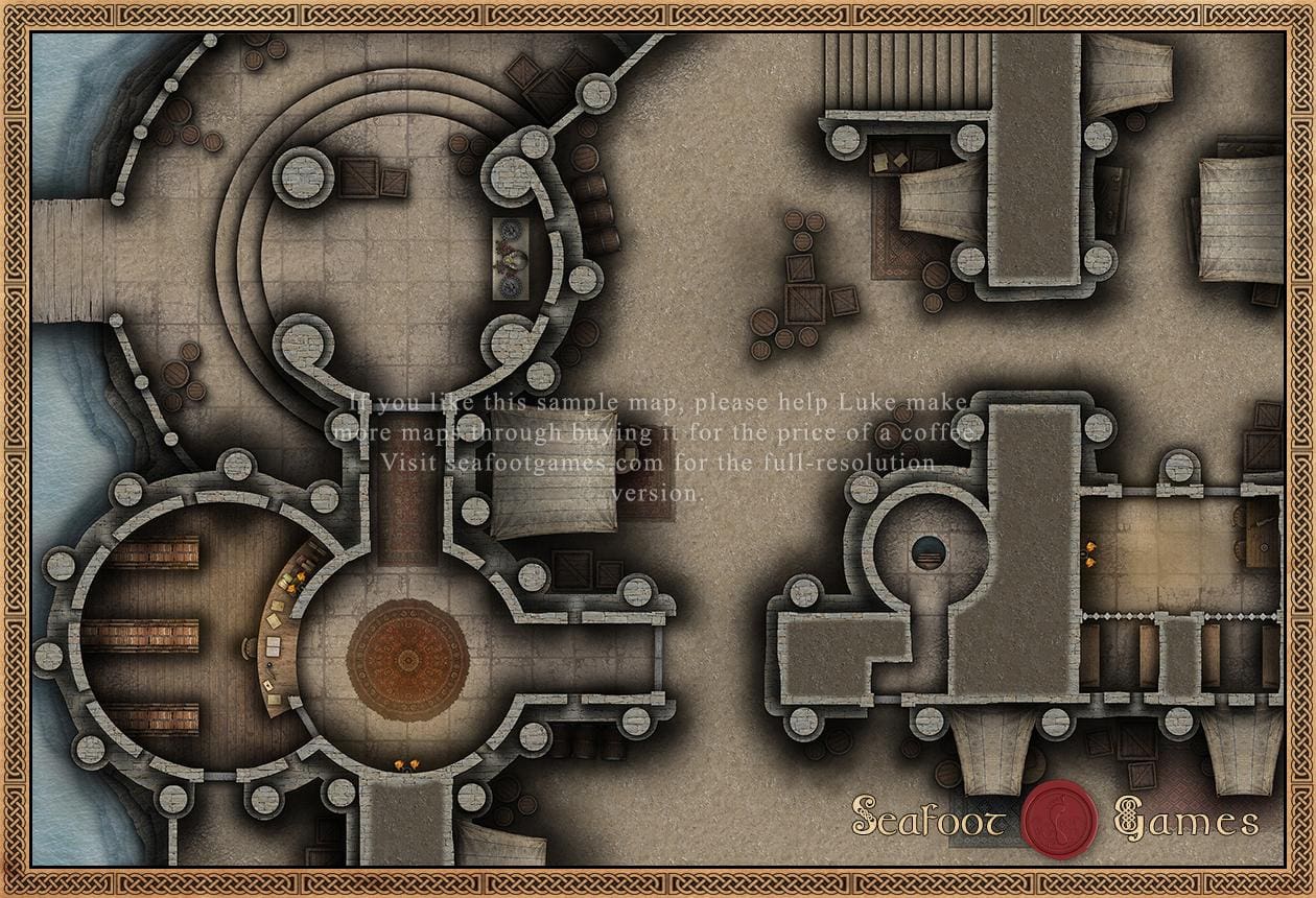 Seven Seas DnD Battlemap Bundle - 49 Maps for Sailing Sessions - Image 29