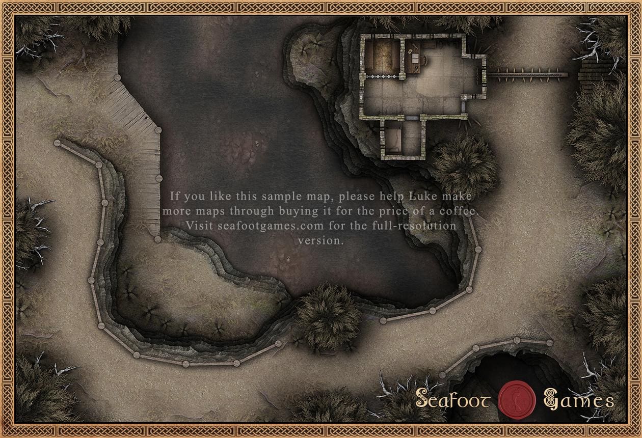 Horrible Halloween - 41 DnD Battlemaps for Scary Sessions - Image 5
