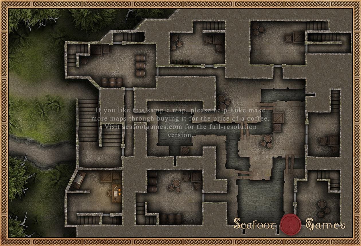 Horrible Halloween - 41 DnD Battlemaps for Scary Sessions - Image 20