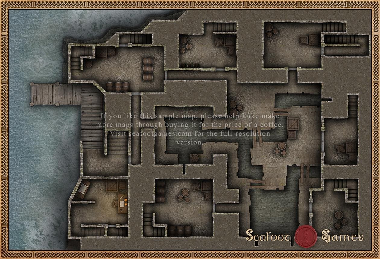 Seven Seas DnD Battlemap Bundle - 49 Maps for Sailing Sessions - Image 17