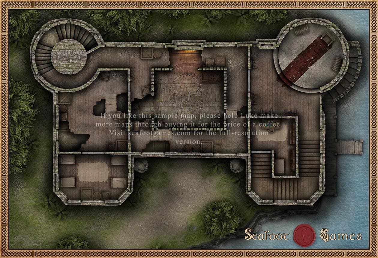 Seven Seas DnD Battlemap Bundle - 49 Maps for Sailing Sessions - Image 69