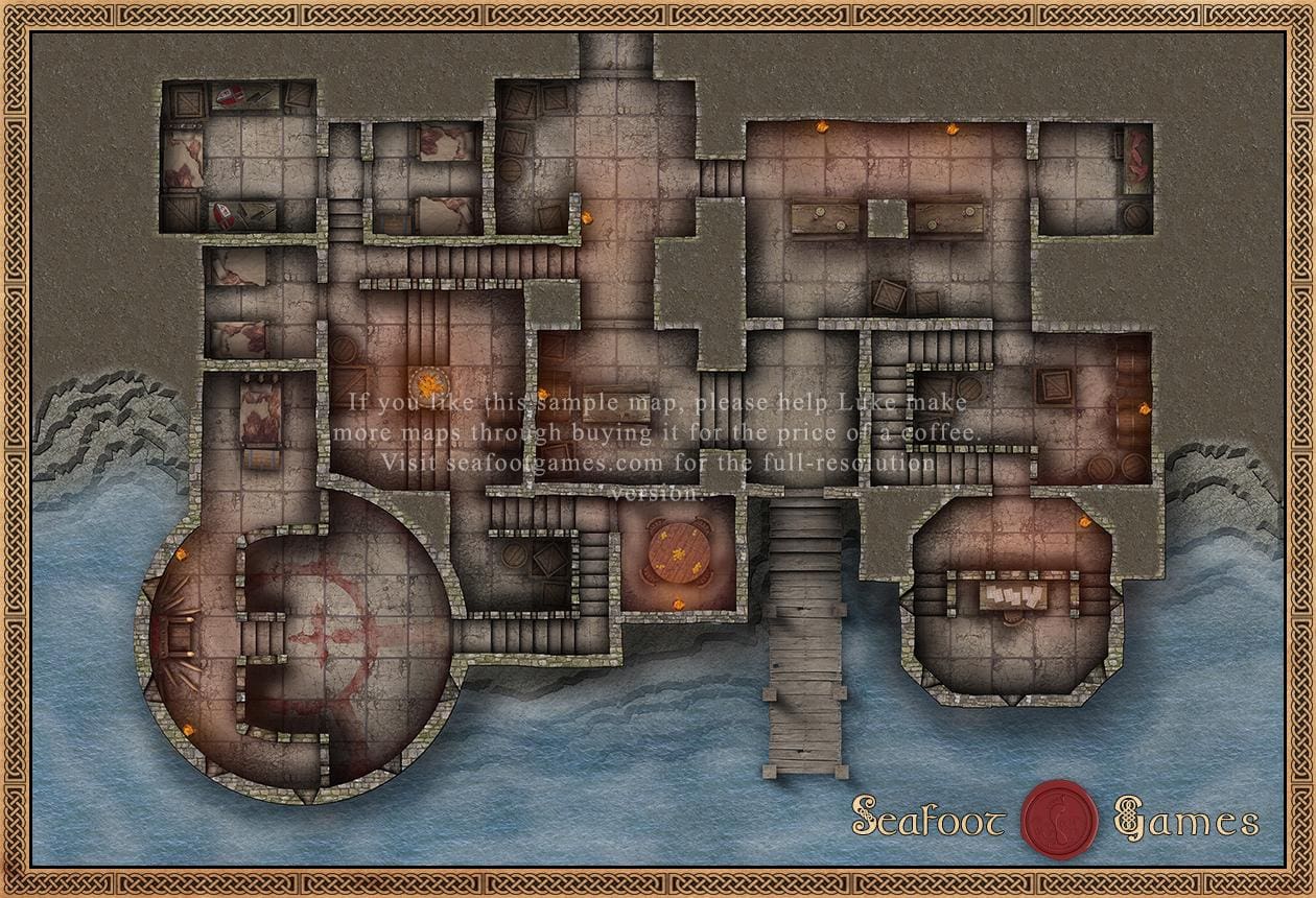 Seven Seas DnD Battlemap Bundle - 49 Maps for Sailing Sessions - Image 73