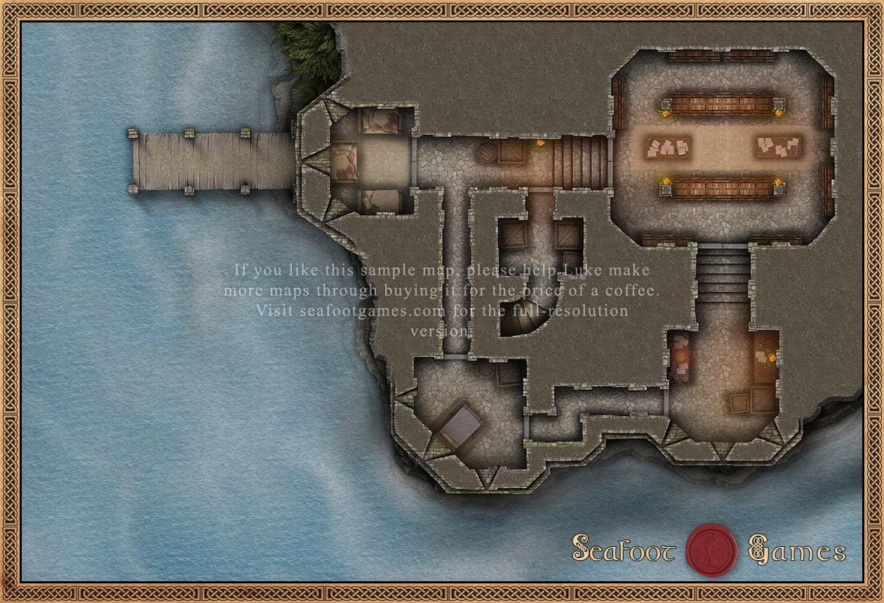 Seven Seas DnD Battlemap Bundle - 49 Maps for Sailing Sessions - Image 76