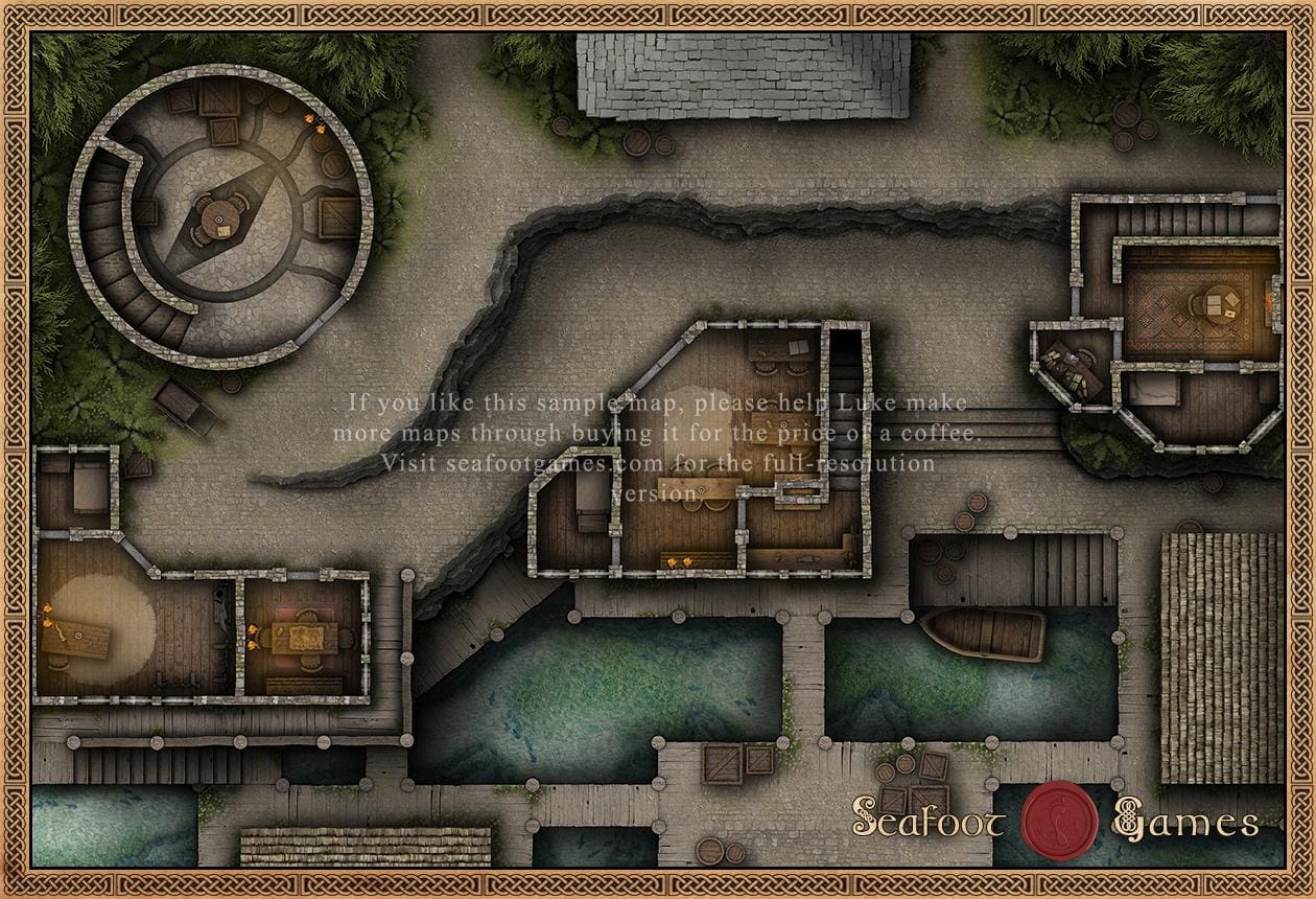 Seven Seas DnD Battlemap Bundle - 49 Maps for Sailing Sessions - Image 19