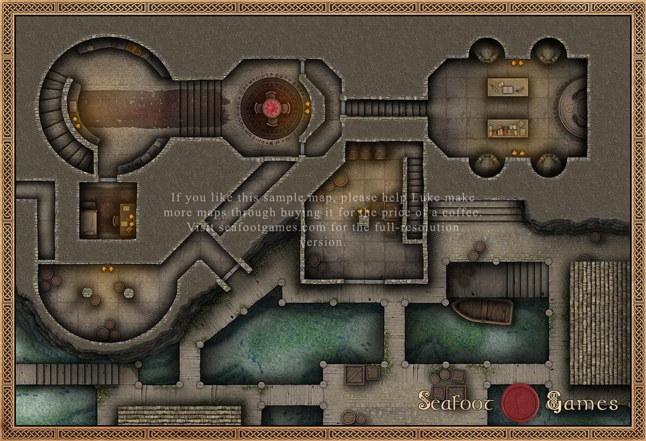 Seven Seas DnD Battlemap Bundle - 49 Maps for Sailing Sessions - Image 18