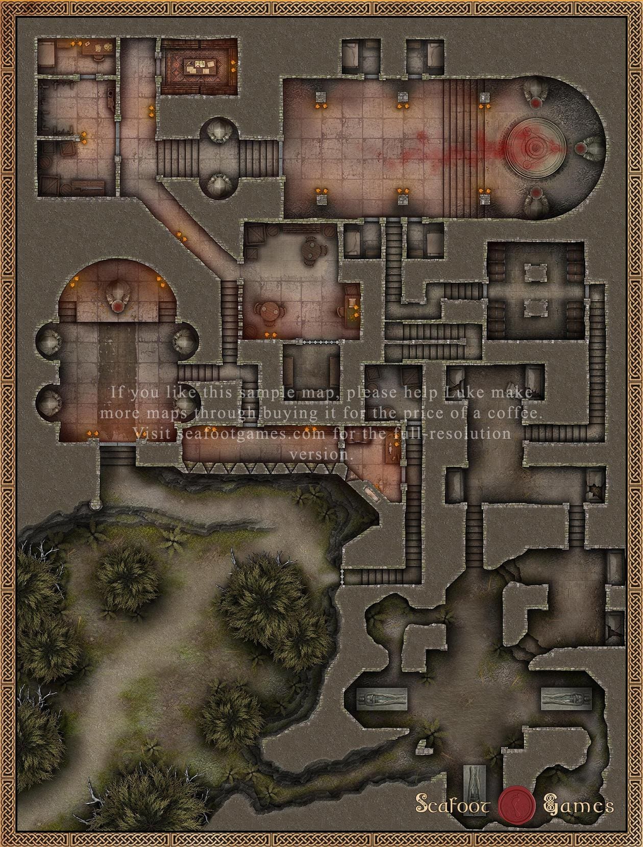Horrible Halloween - 41 DnD Battlemaps for Scary Sessions - Image 56