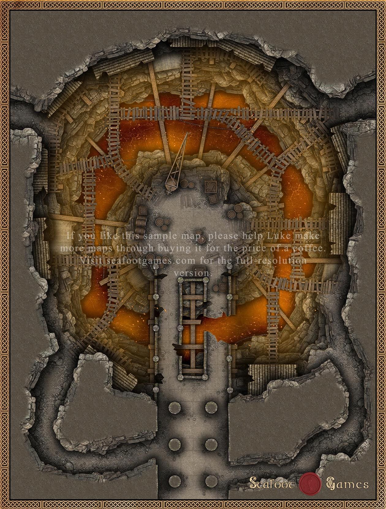 Quarantine D&D Battlemap Bundle - 520+ Fantasy D&D Maps for $39