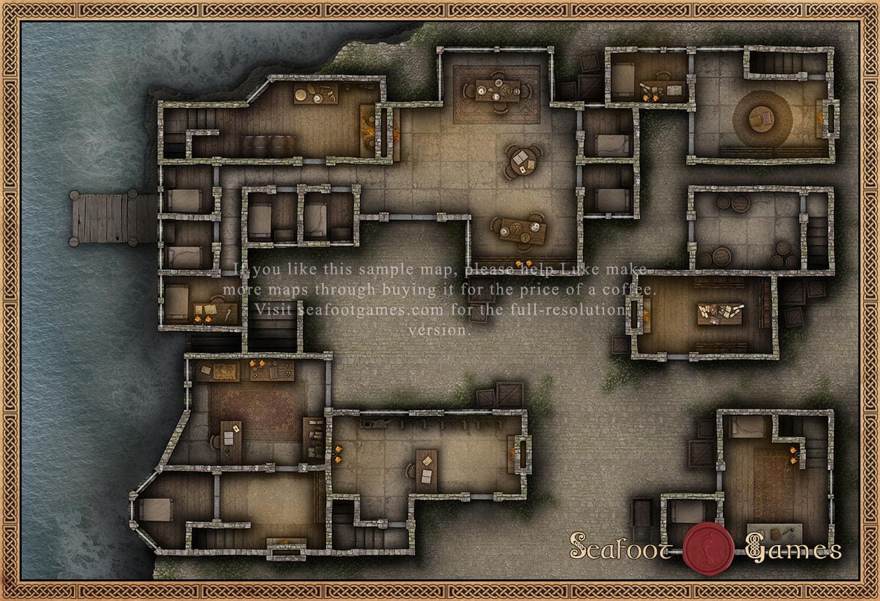 Seven Seas DnD Battlemap Bundle - 49 Maps for Sailing Sessions - Image 22