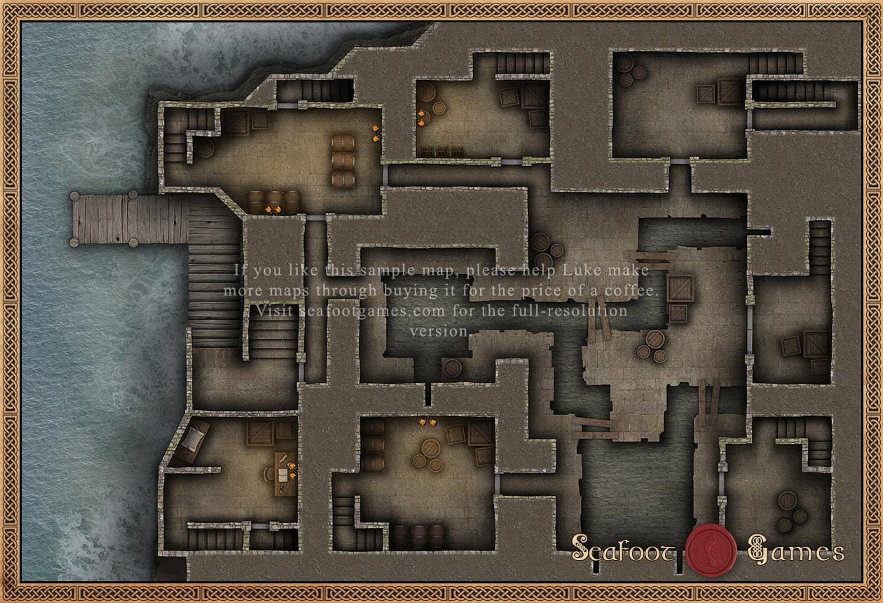 Seven Seas DnD Battlemap Bundle - 49 Maps for Sailing Sessions - Image 23