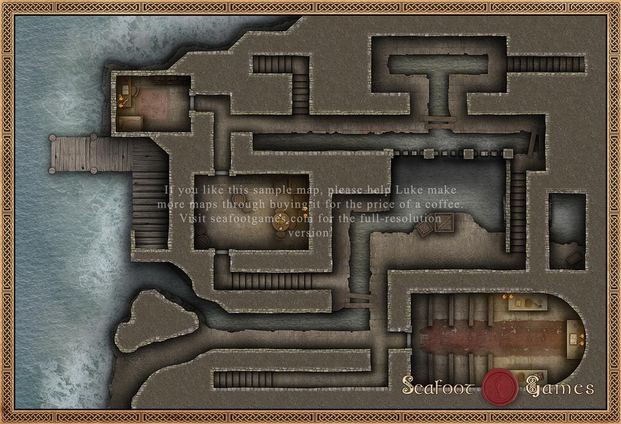 Seven Seas DnD Battlemap Bundle - 49 Maps for Sailing Sessions - Image 24