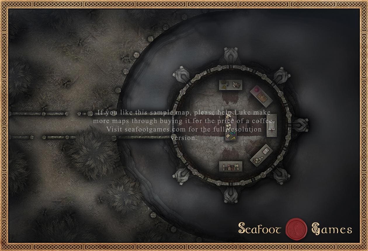 Horrible Halloween - 41 DnD Battlemaps for Scary Sessions - Image 7
