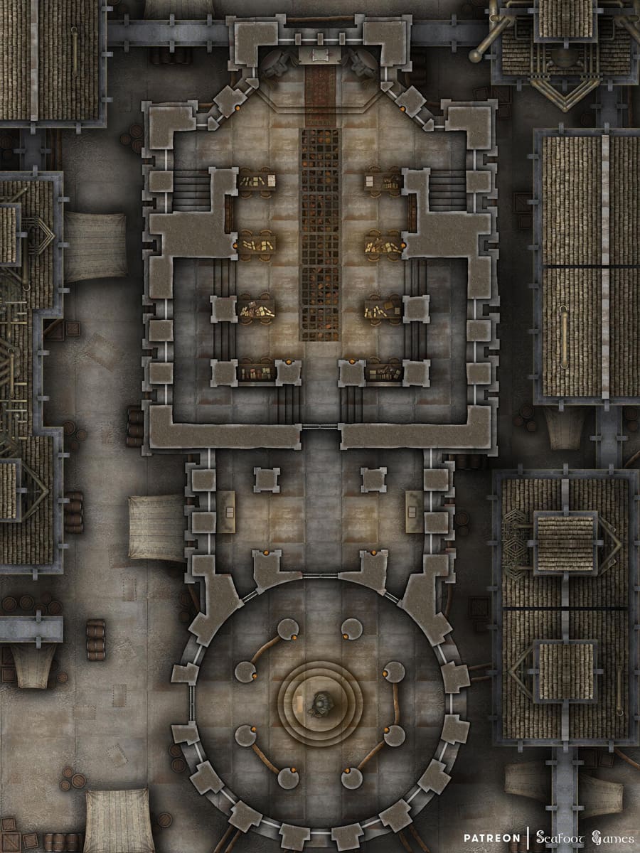 Aeraveska Campaign Sourcebook with VTT Importable & Printable DnD Battlemaps (System Agnostic) - Image 10