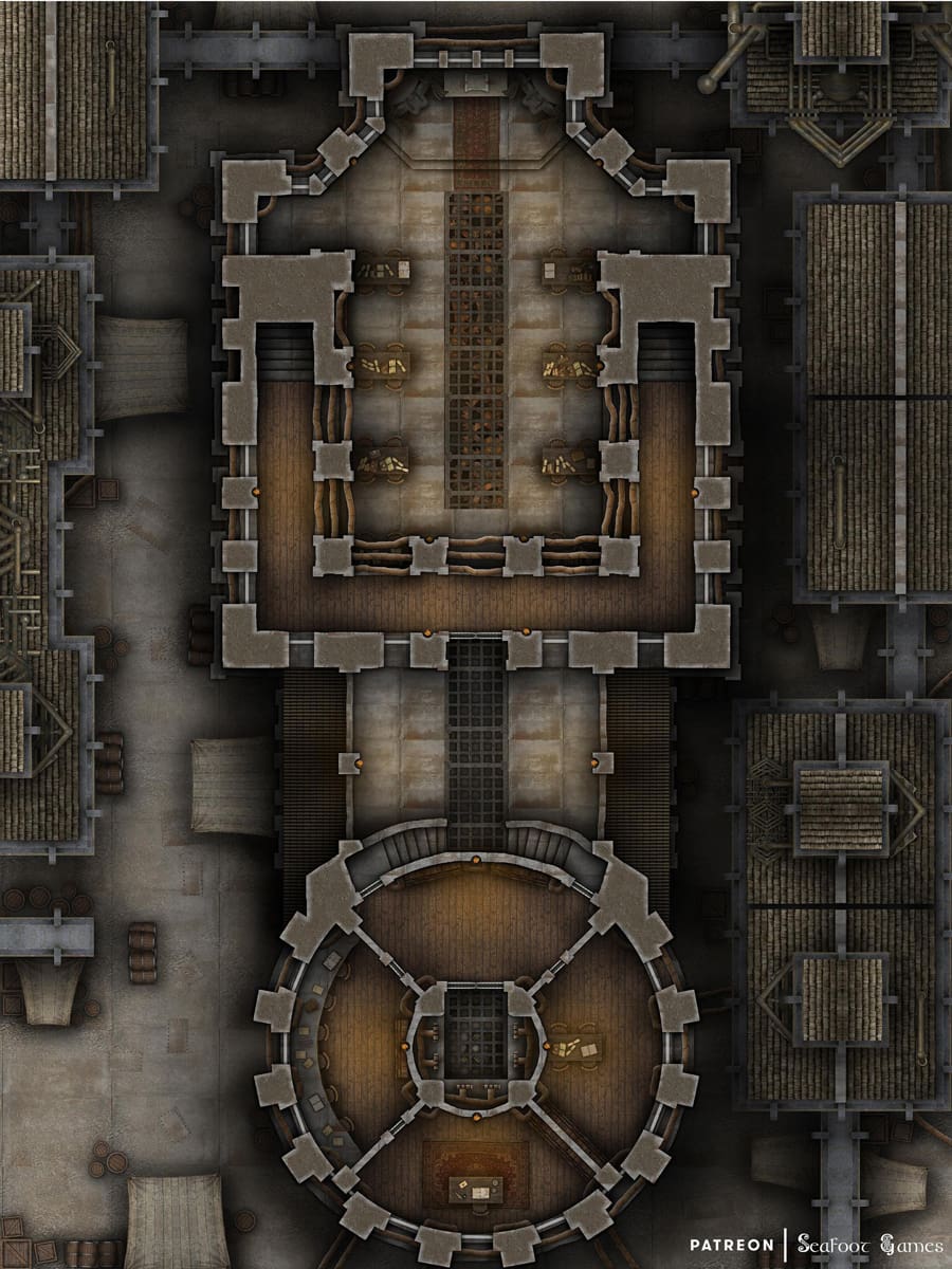 Aeraveska Campaign Sourcebook with VTT Importable & Printable DnD Battlemaps (System Agnostic) - Image 11