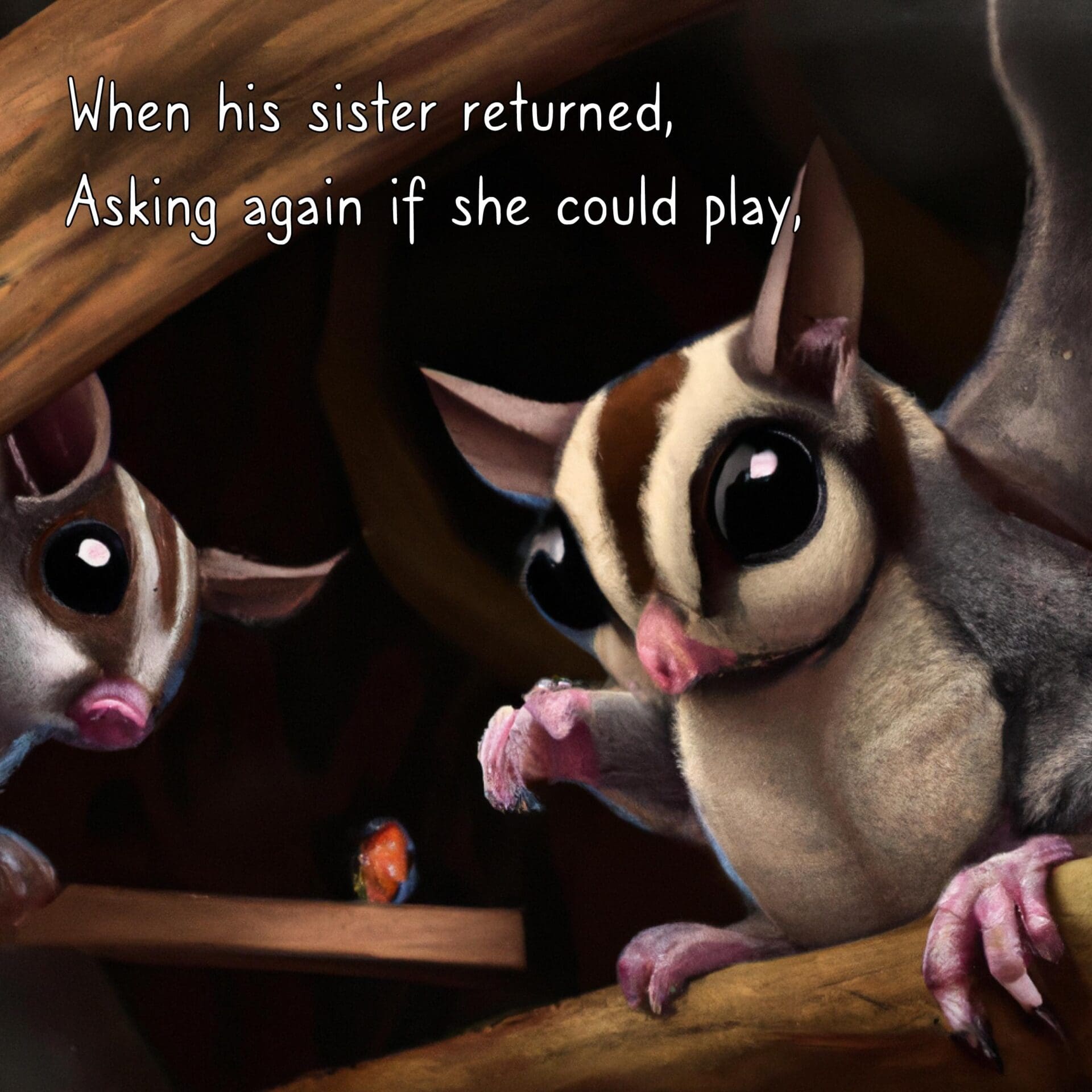 Sugar Glider Shares by Rianna Seefuss & DALL·E - Image 13