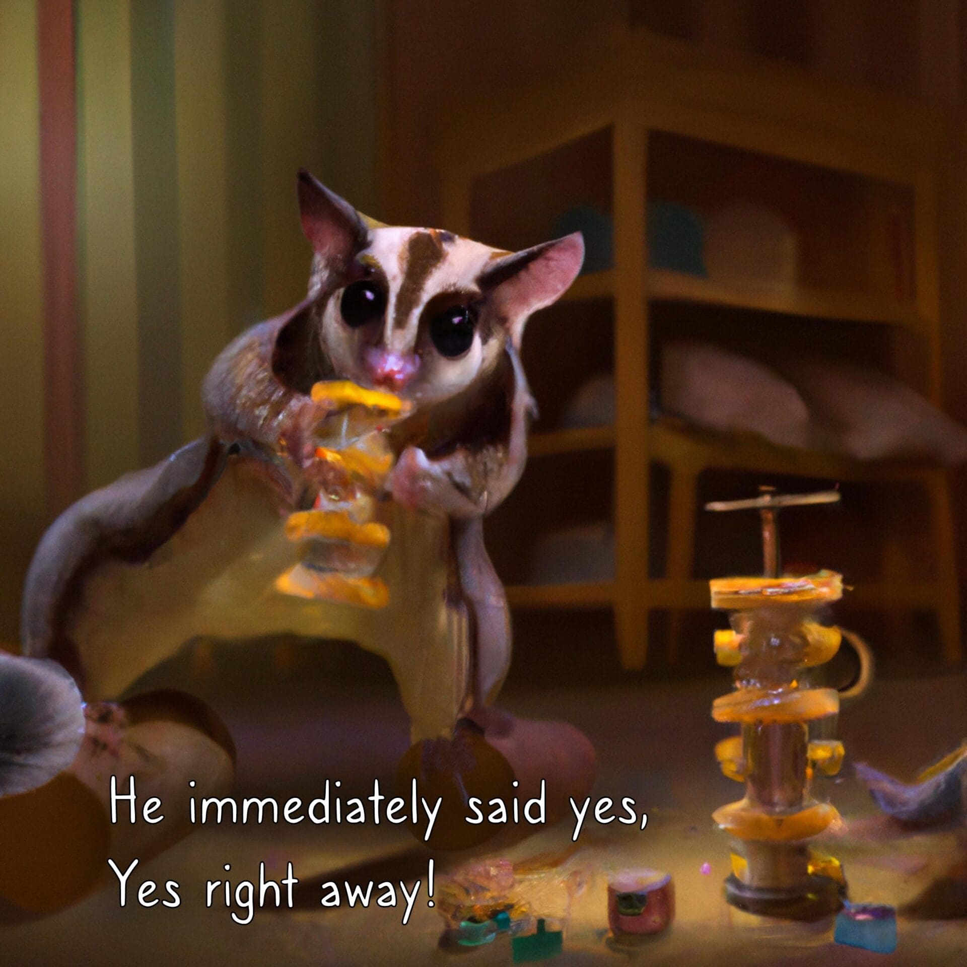 Sugar Glider Shares by Rianna Seefuss & DALL·E - Image 14