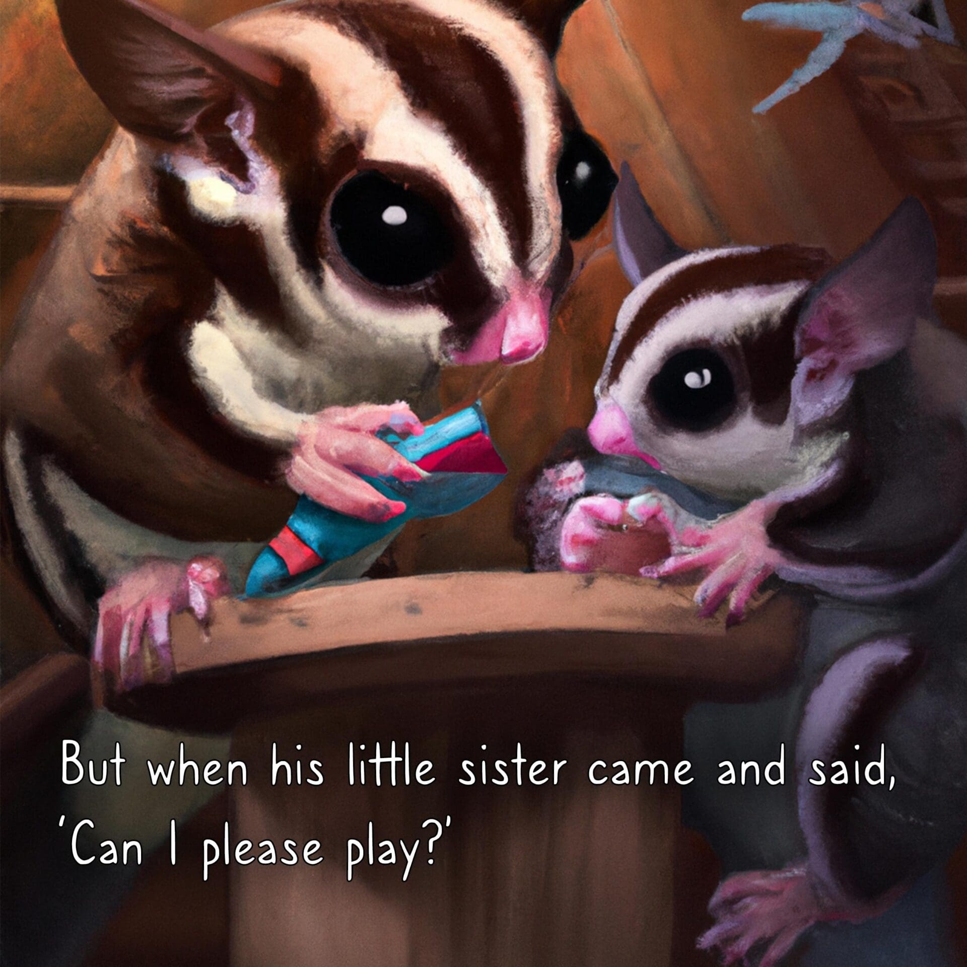 Sugar Glider Shares by Rianna Seefuss & DALL·E - Image 5