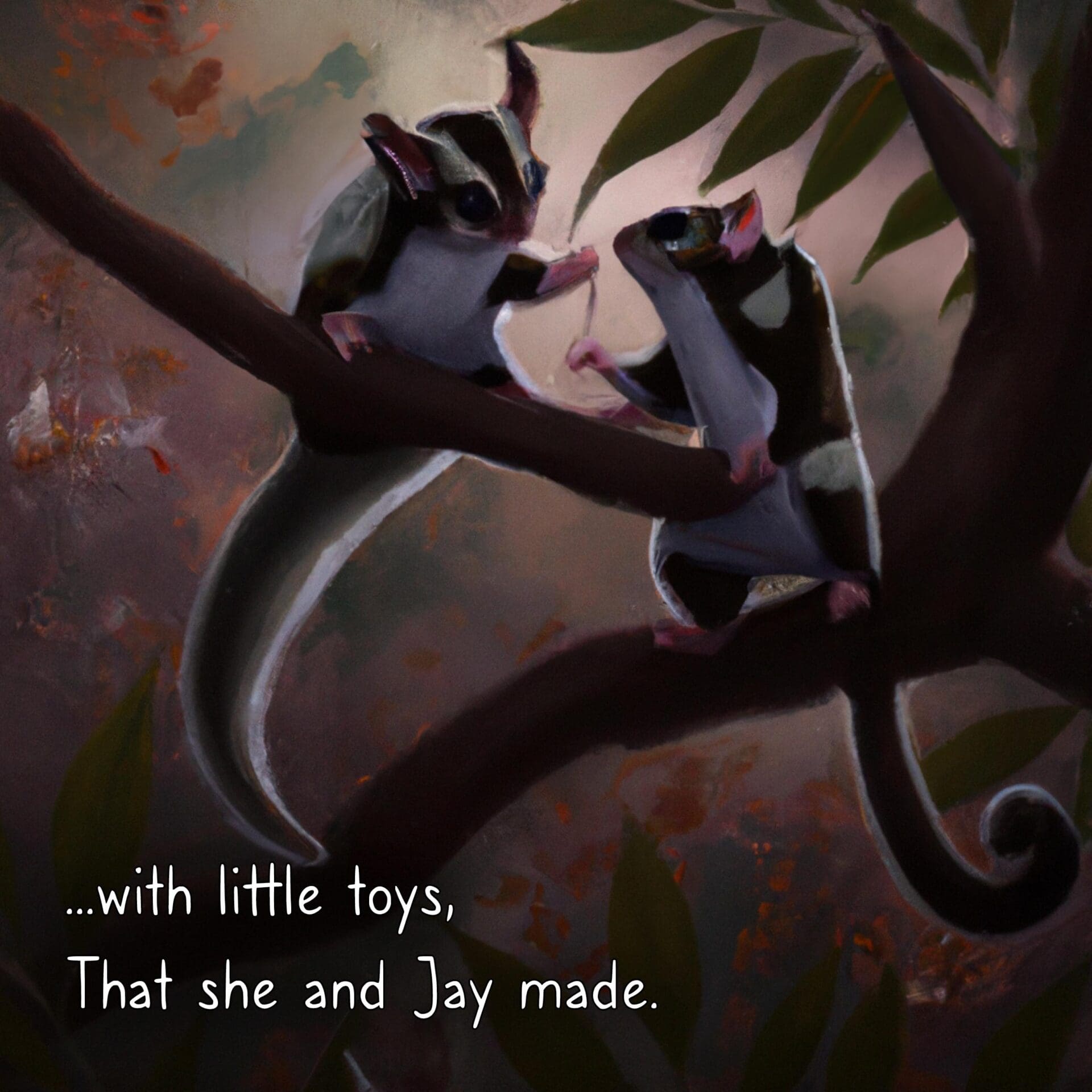 Sugar Glider Shares by Rianna Seefuss & DALL·E - Image 8