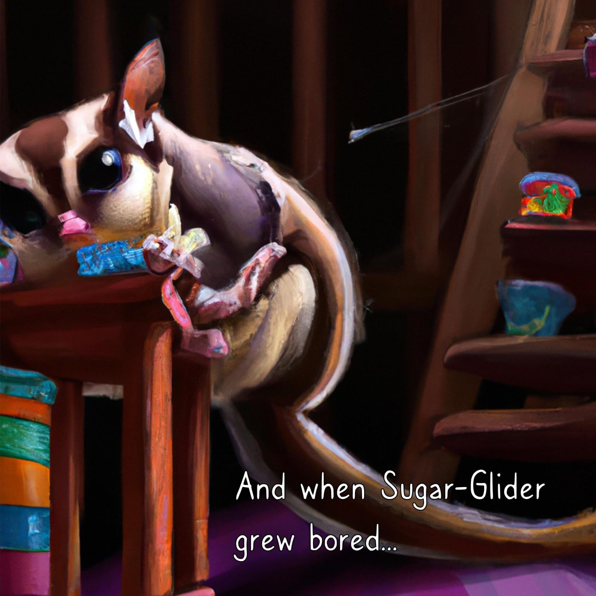 Sugar Glider Shares by Rianna Seefuss & DALL·E - Image 9