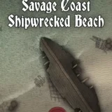 Savage Coast Shipwrecked Beach 40x30 Battlemap with Adventure (FoundryVTT-Ready!)