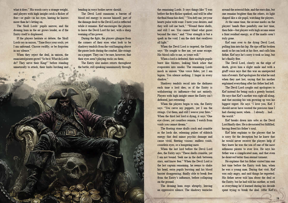 Hunt for the Skull Lords Trove DnD Campaign Sourcebook with Foundry VTT Ready Battlemaps (System Agnostic)