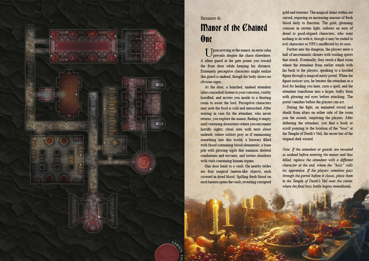 Night of the Living Dead Campaign Sourcebook with Foundry VTT Ready & Printable Battlemaps (System Agnostic) - Image 10