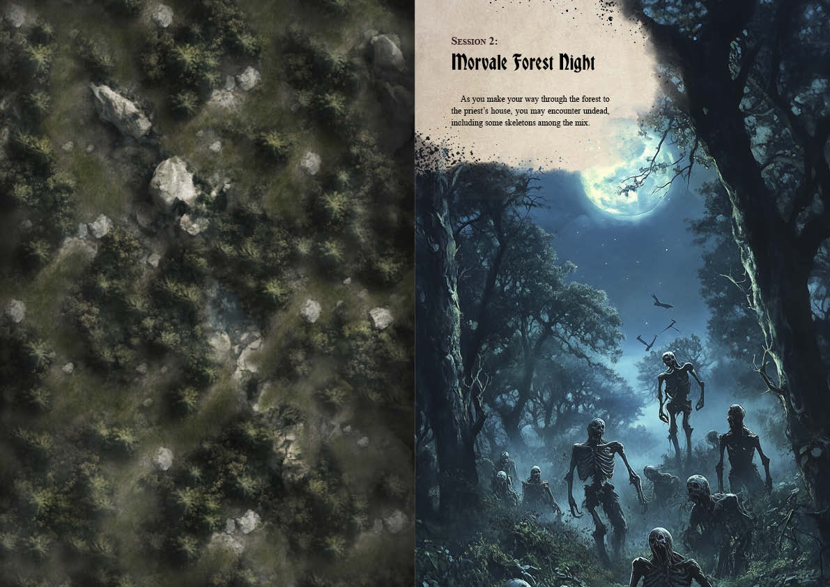 Night of the Living Dead Campaign Sourcebook with Foundry VTT Ready & Printable Battlemaps (System Agnostic) - Image 4