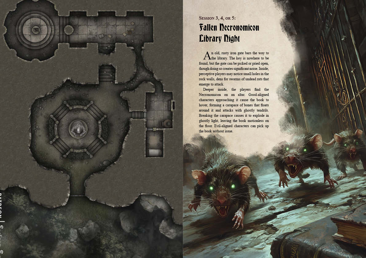 Night of the Living Dead Campaign Sourcebook with Foundry VTT Ready & Printable Battlemaps (System Agnostic) - Image 7