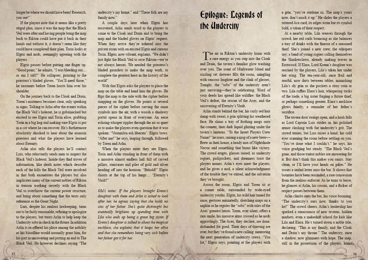 Shadows of Rikton Campaign Sourcebook with Foundry VTT Ready & Printable Battlemaps (System Agnostic) - Image 4