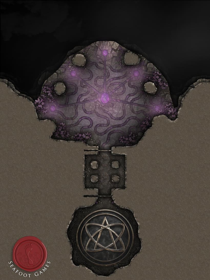 Isle of Fangs Campaign Sourcebook with Foundry VTT Ready & Printable Battlemaps (5e Compatible + System Agnostic)