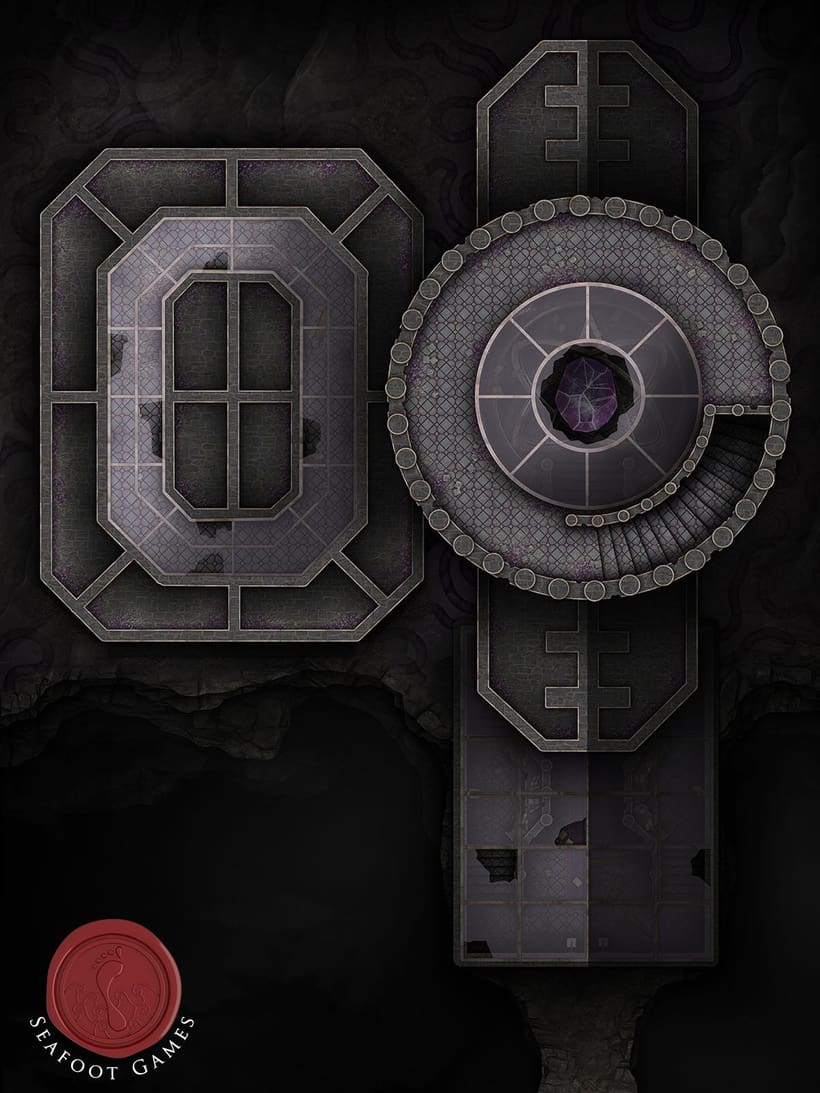 Isle of Fangs Campaign Sourcebook with Foundry VTT Ready & Printable Battlemaps (5e Compatible + System Agnostic)