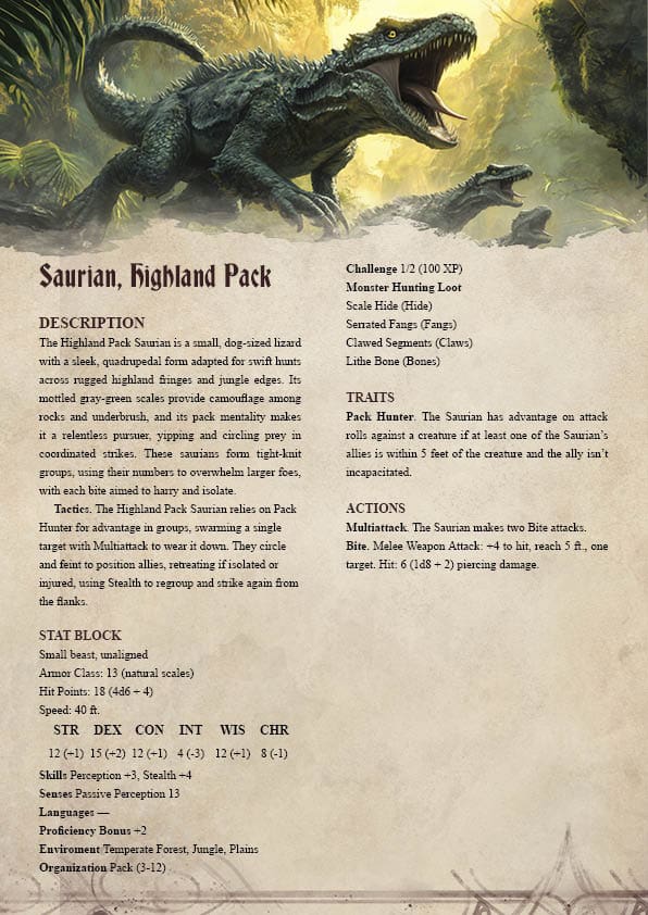 Isle of Fangs Campaign Sourcebook with Foundry VTT Ready & Printable Battlemaps (5e Compatible + System Agnostic)