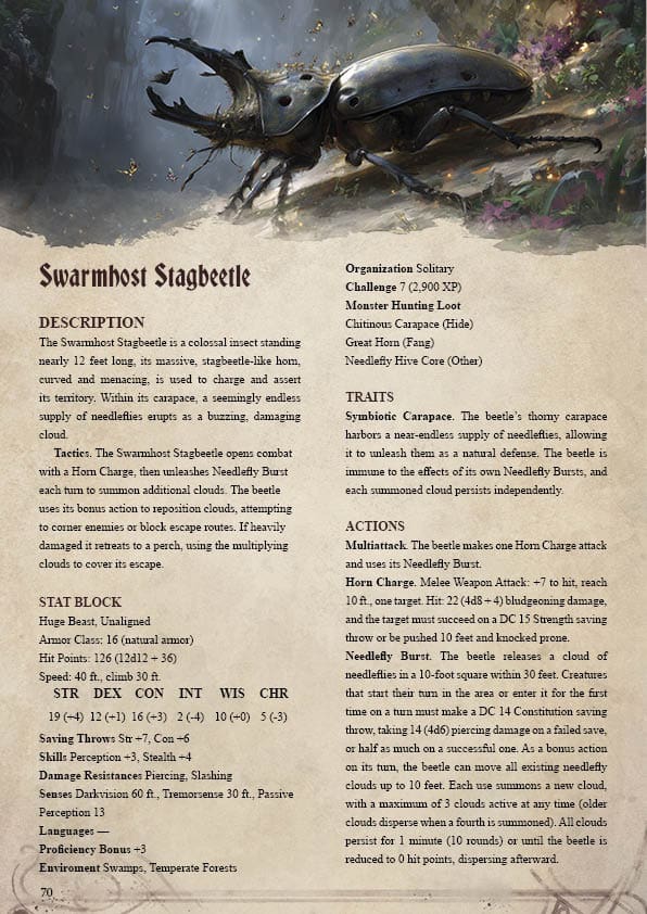 Isle of Fangs Campaign Sourcebook with Foundry VTT Ready & Printable Battlemaps (5e Compatible + System Agnostic)